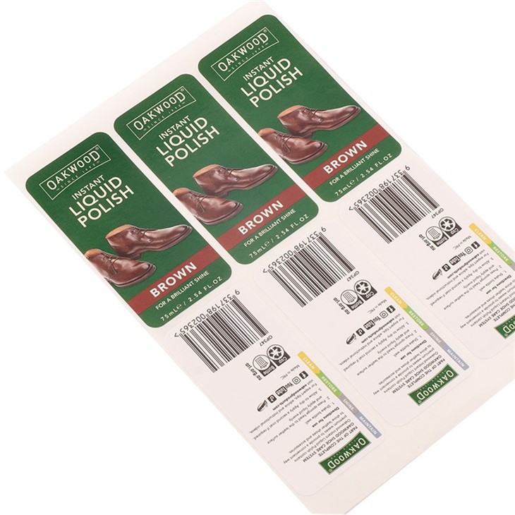 Custom Shoe Care Labels